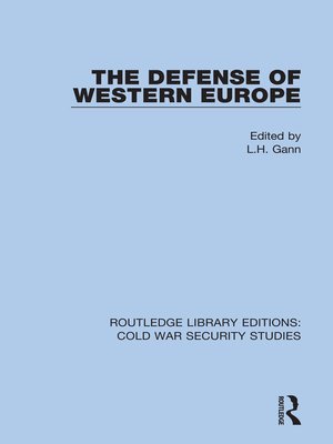 cover image of The Defense of Western Europe